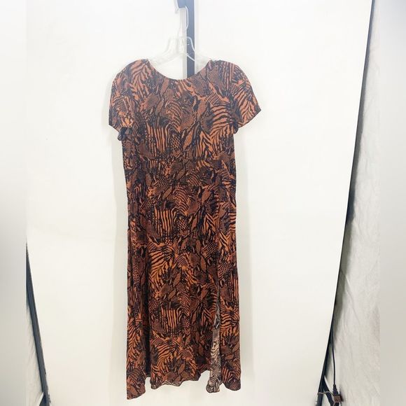 Aritzia Wilfred Animal Snake Print Dress XS - Picture 2 of 5